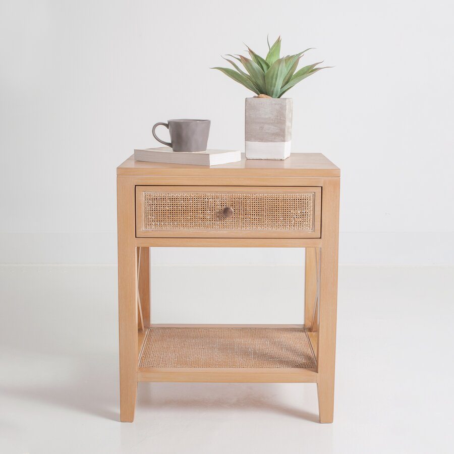 1 - Drawer End Table with Storage