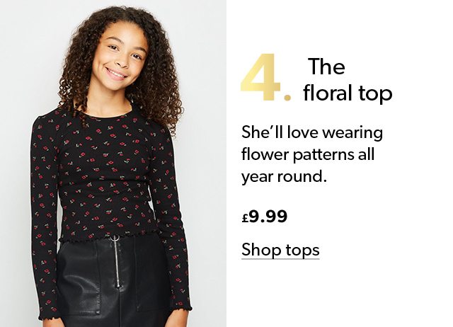 The floral top