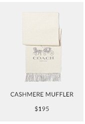 CASHMERE MUFFLER | $195