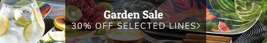 Garden Sale - 30% off selected lines >