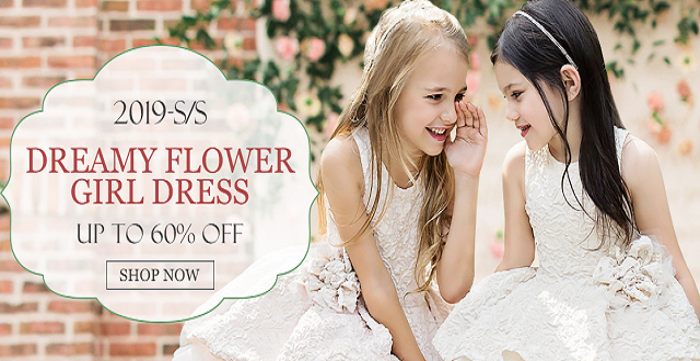 2019 Dreamy Flower Girl Dress Up to 60% OFF Shop Now