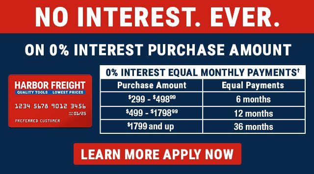 Harbor Freight Credit Card