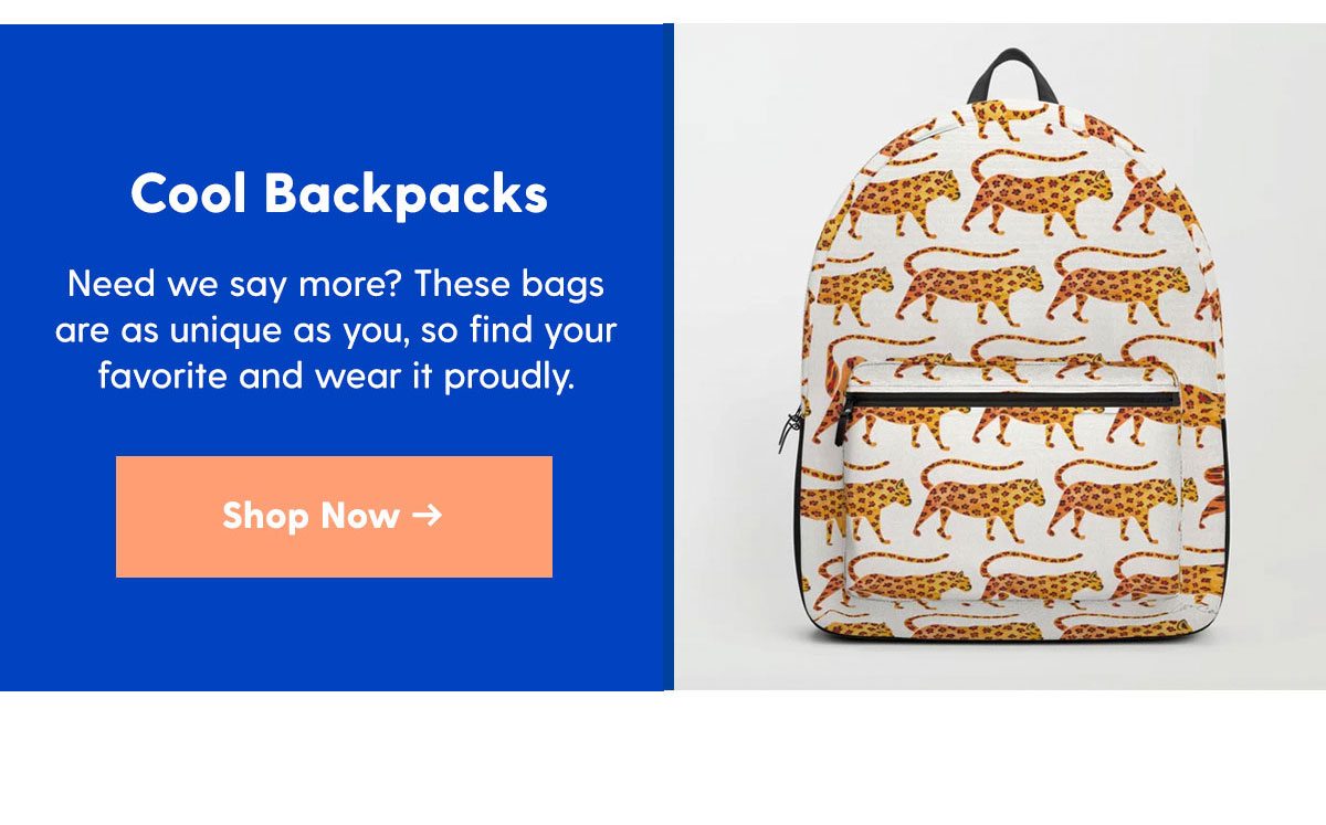  Cool Backpacks 