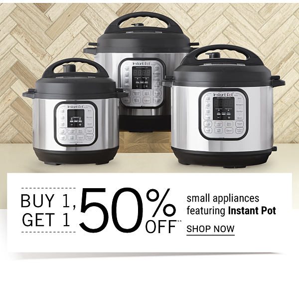 Small appliances featuring Instant Pot from $79.99. Shop Now.