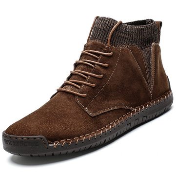 Suede Casual Boots