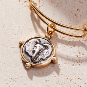 Elephant Charm Bangle | Shop Now