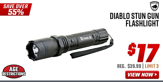 Guard Dog Diablo Stun Gun Flashlight