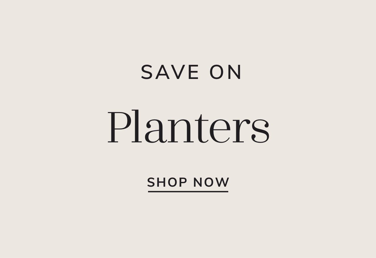 Planter Sale