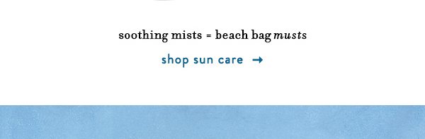 shop suncare
