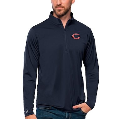 Antigua Navy Tribute Quarter-Zip Lightweight Pullover Top