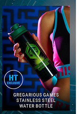 Gregarious Games Stainless Steel Water Bottle