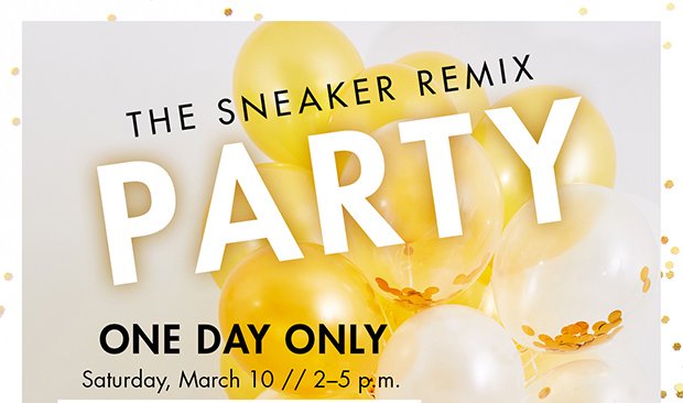 THE SNEAKER REMIX PARTY