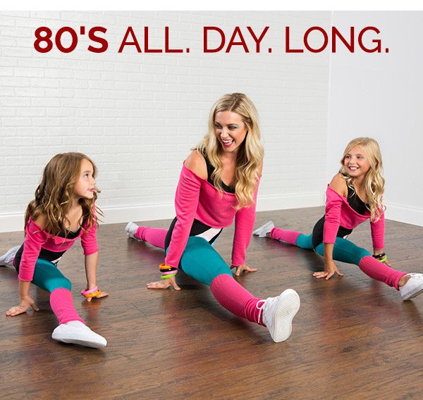 80's All. Day. Long.
