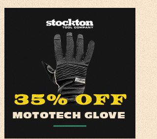 35% off mototech glove