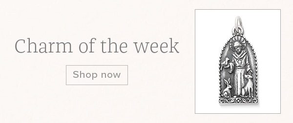 Charm of the week - St. Francis of Assisi - Shop now