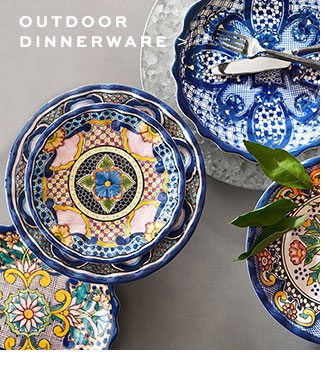 OUTDOOR DINNERWARE >