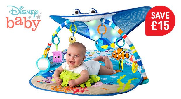 Disney Baby Finding Nemo Mr Ray Ocean Lights Activity Gym