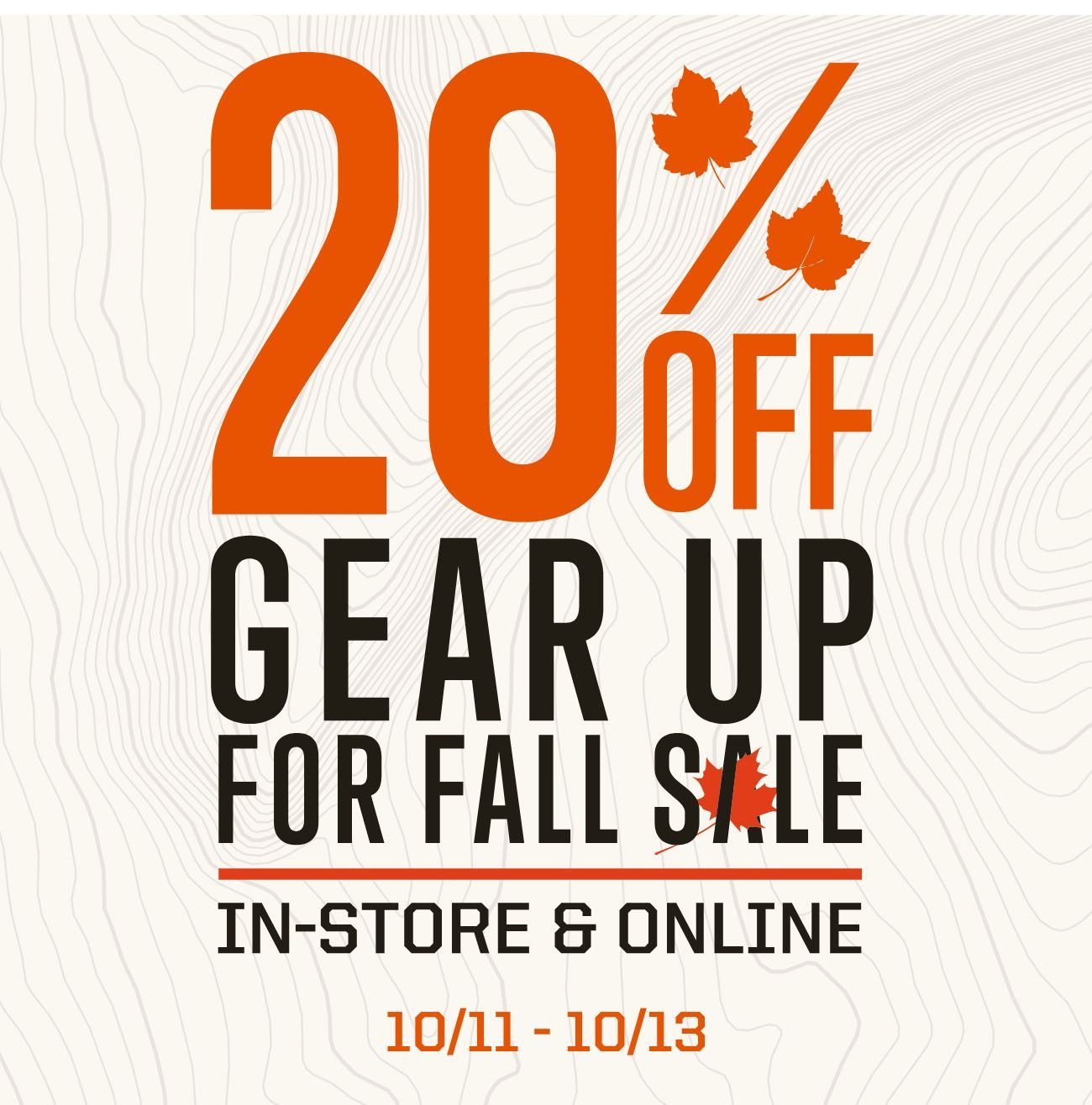 Fall Sale
