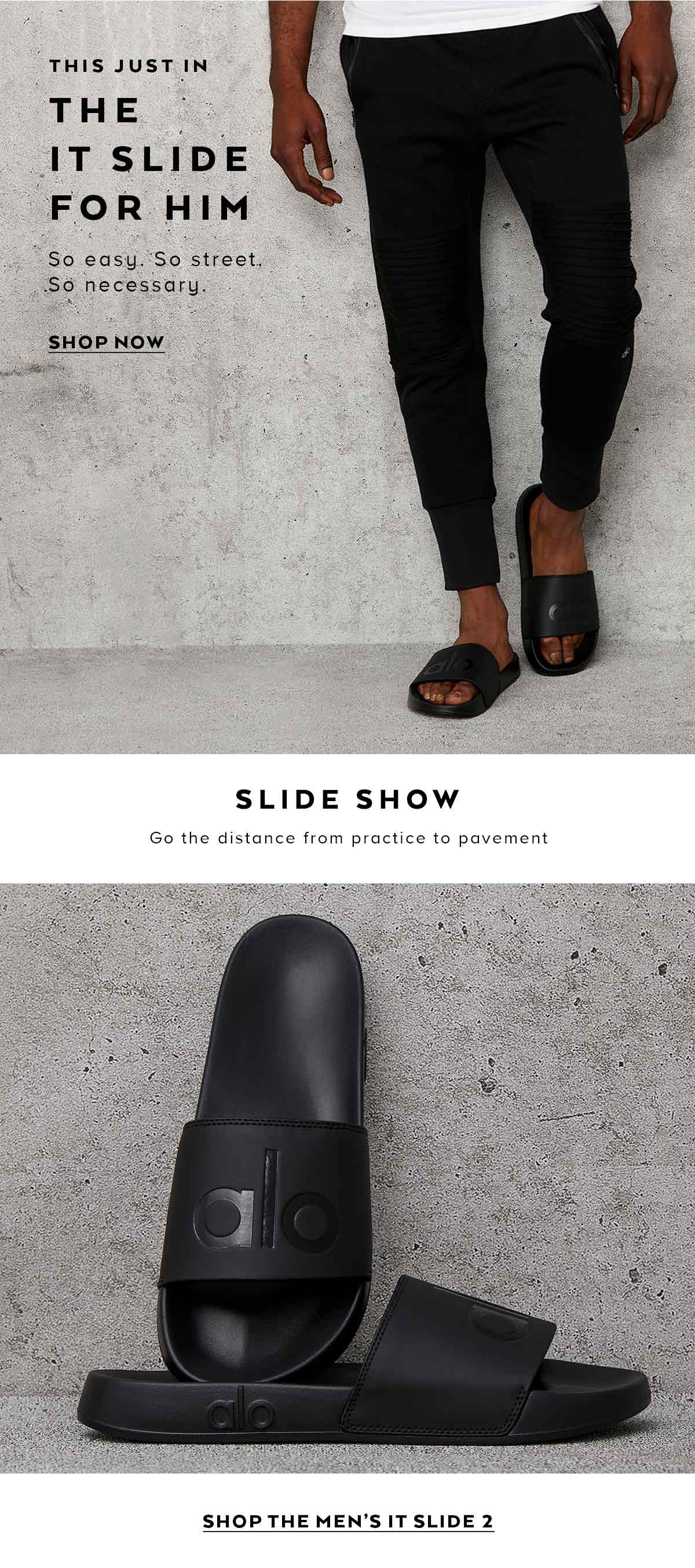 Men Meet Your New Go To Summer Shoe Alo Yoga Email Archive