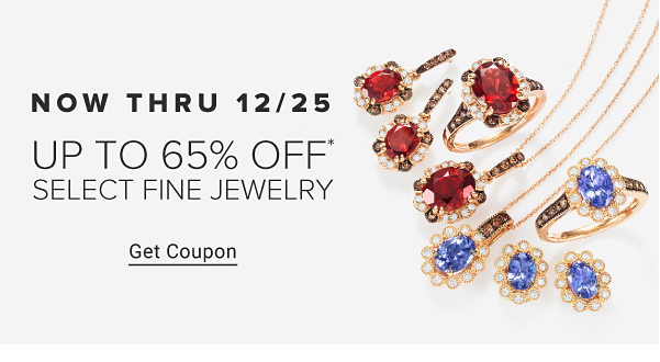 Now through December 24. Up to 60% off select fine jewelry. Get coupon.