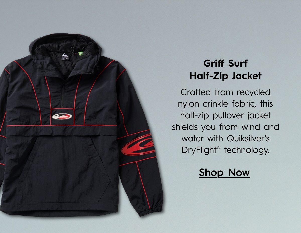 Griff Surf Half-Zip Jacket