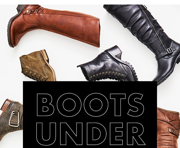 BOOTS UNDER $80