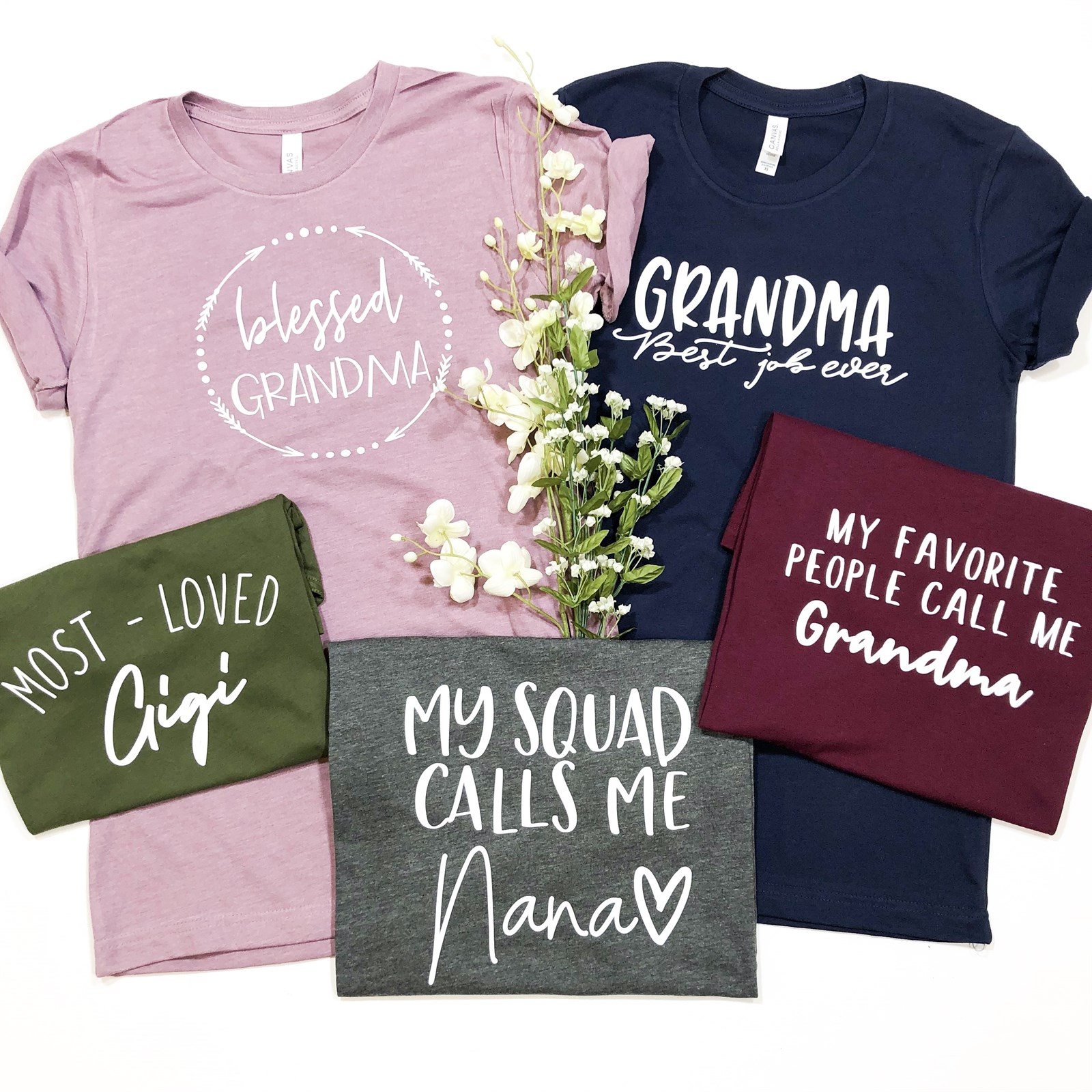 Personalized Mother's Day Tees