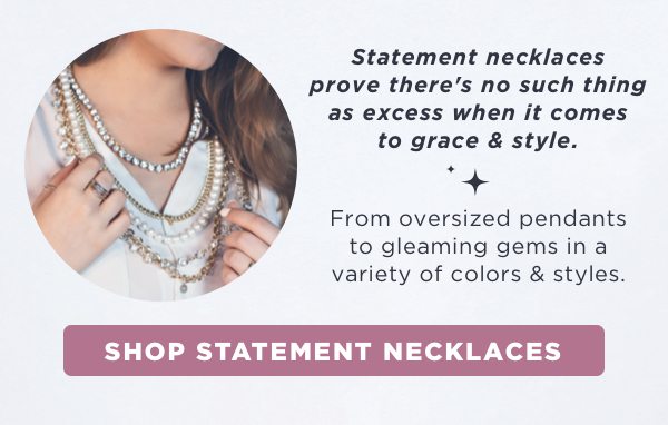 Shop statement necklaces