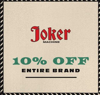 Joker Machine 10% off 