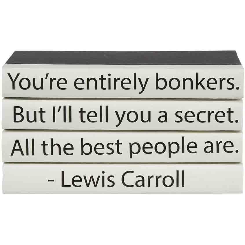Image of Stack of Books, You're Entirely Bonkers