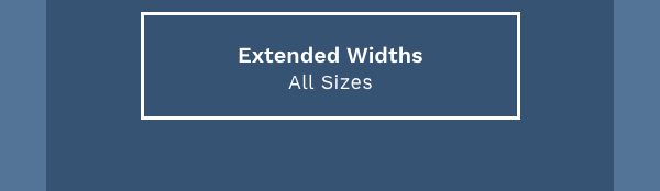 Men's Extended Widths