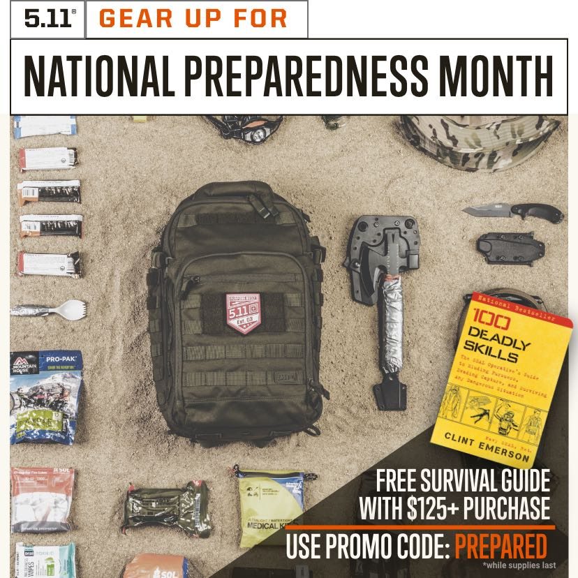 Gear up for National Preparedness Month