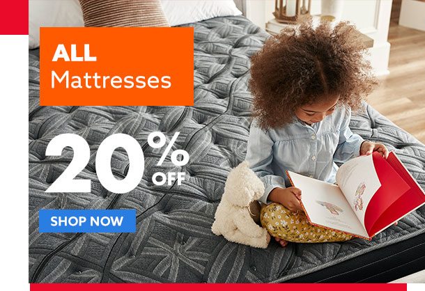 ALL Mattresses 20% OFF