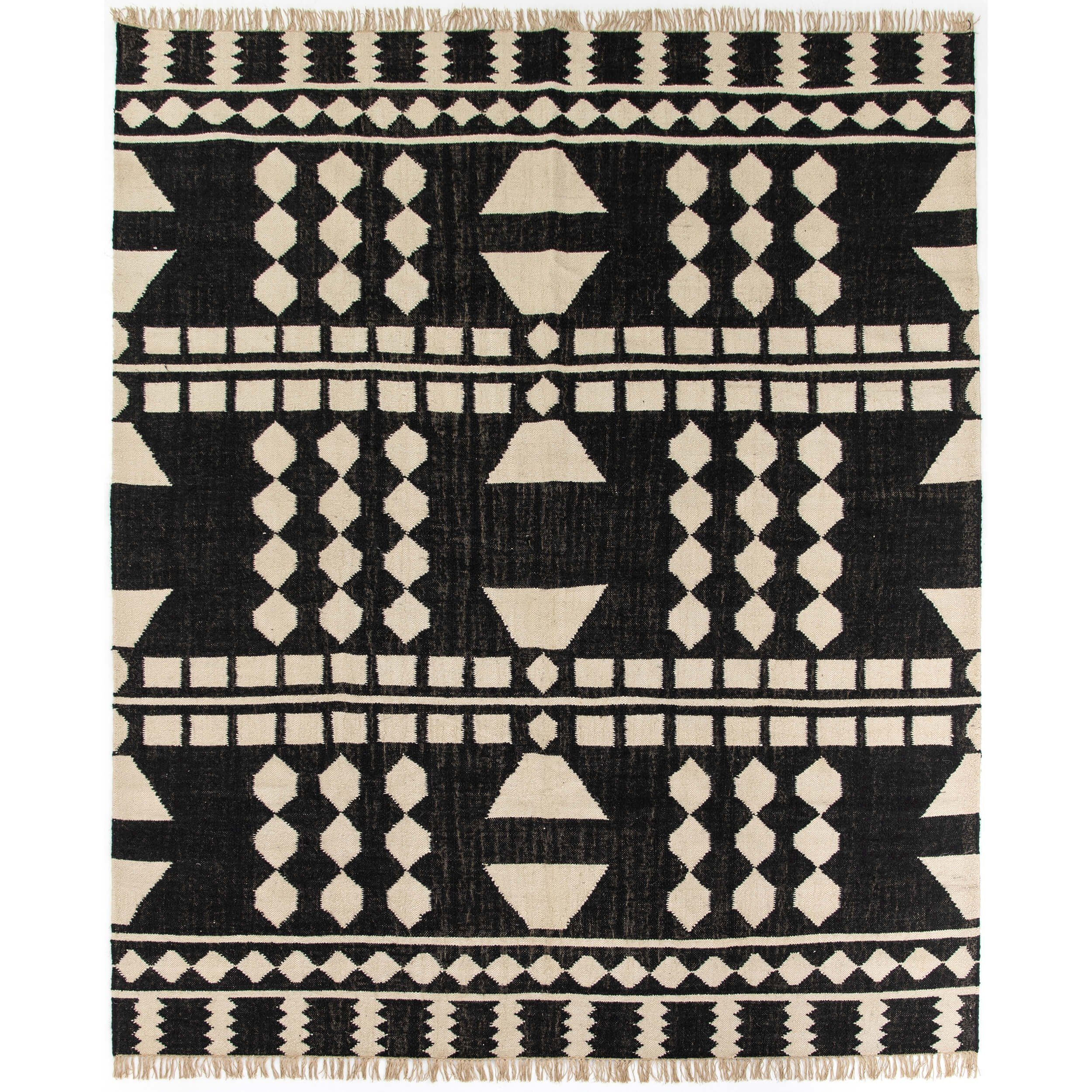 Image of Argus Block Pattern Rug