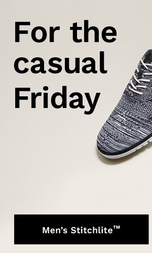 For the casual Friday | Men's Stitchlite