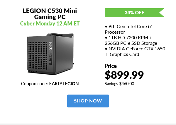 Legion C530 Mini Gaming PC