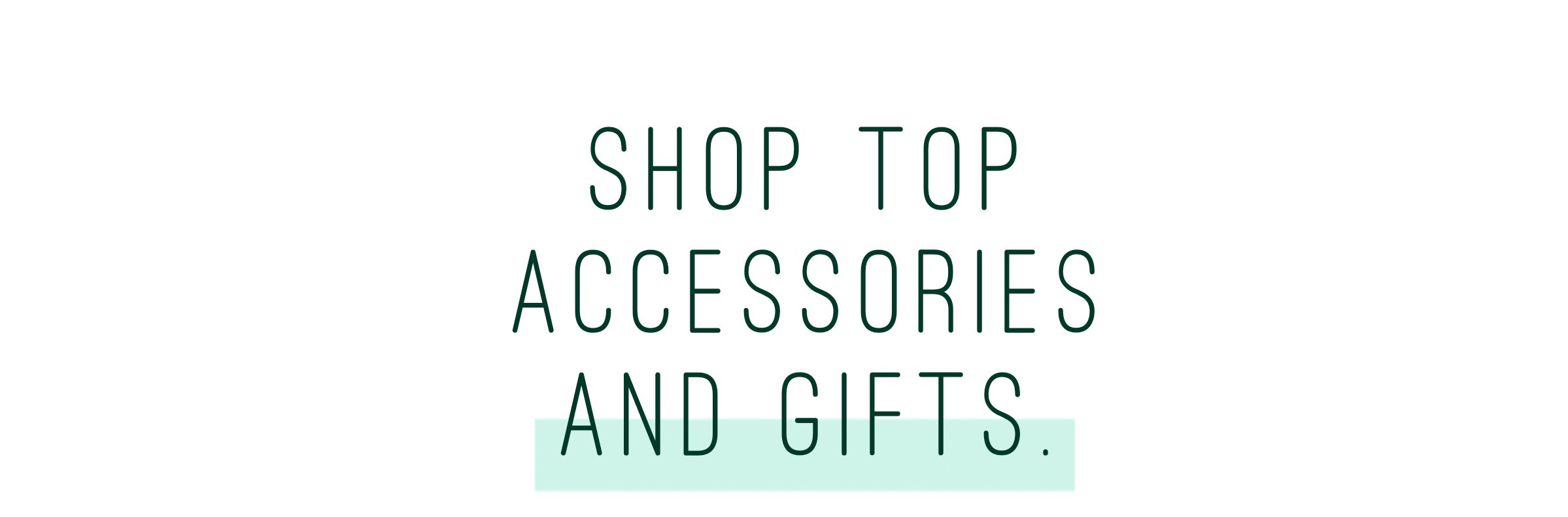 Shop Top Accessories and Gifts