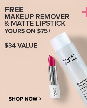 Free Makeup Remover & Matte Lipstick Yours On $75+ | $34 Value