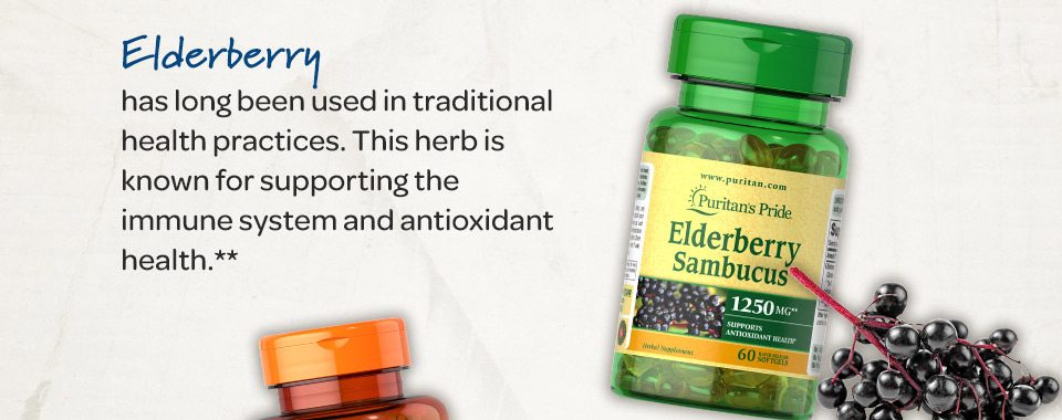 Elderberry has long been used in traditional health practices. This herb is known for supporting the immune system and antioxidant health.**