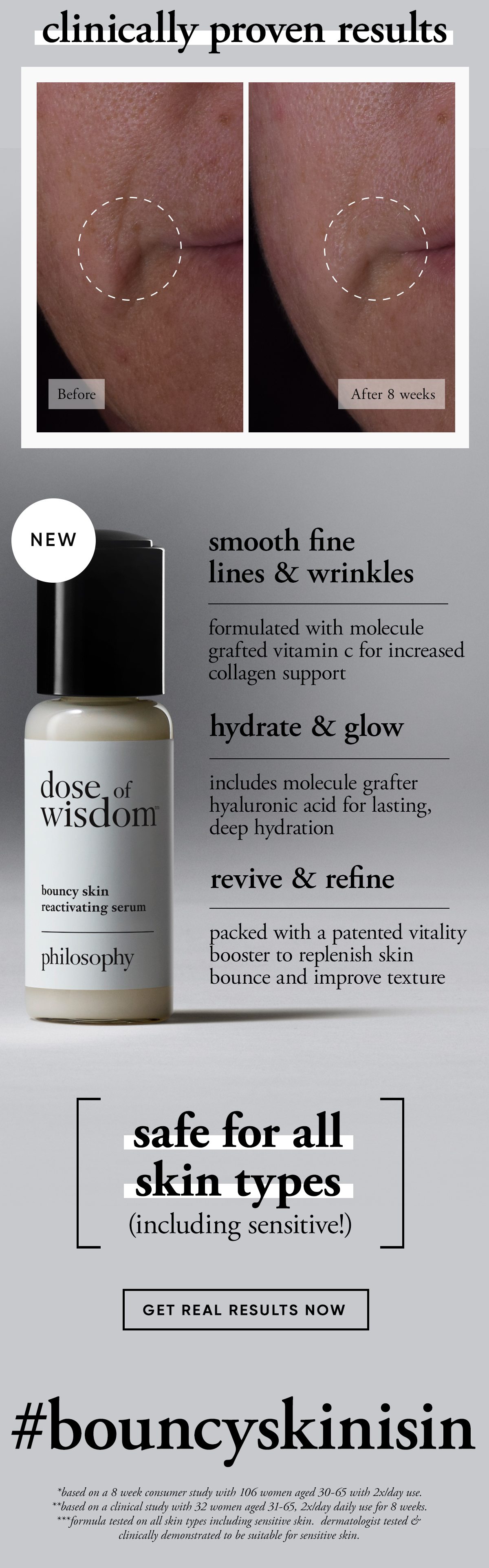 Philosophy Dose of Wisdom Bouncy Reactivating Serum