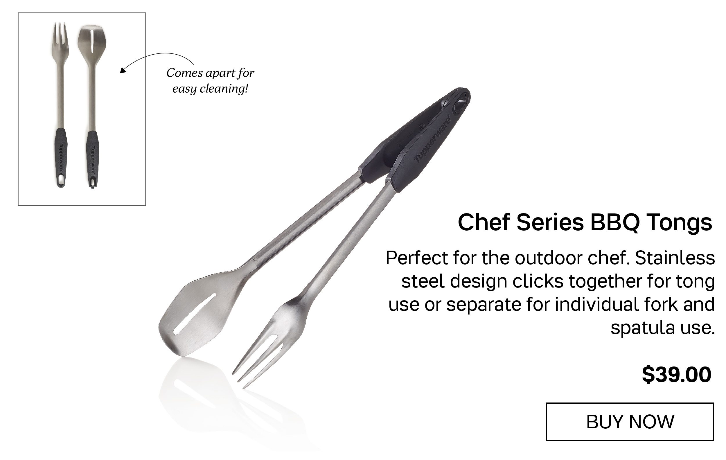 Chef Series BBQ Tongs