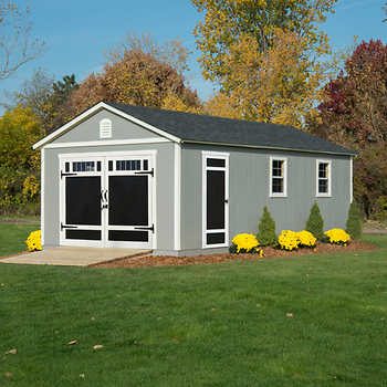 Braxton 12' x 24' Garage Shed, Do-It-Yourself Assembly