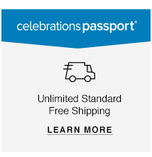 Unlimited 2-day shipping with Celebrations Passport