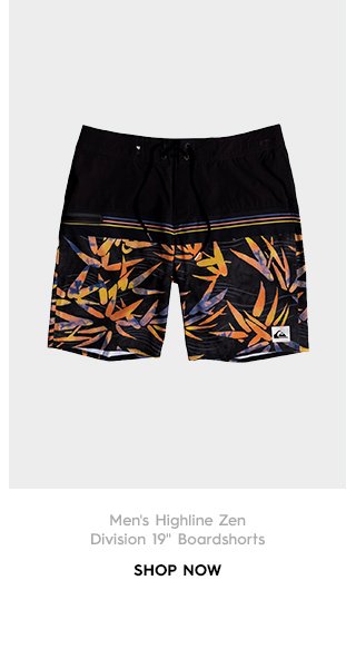 Product 1 - Mens Highline Zen Division 19 Inch Boardshorts