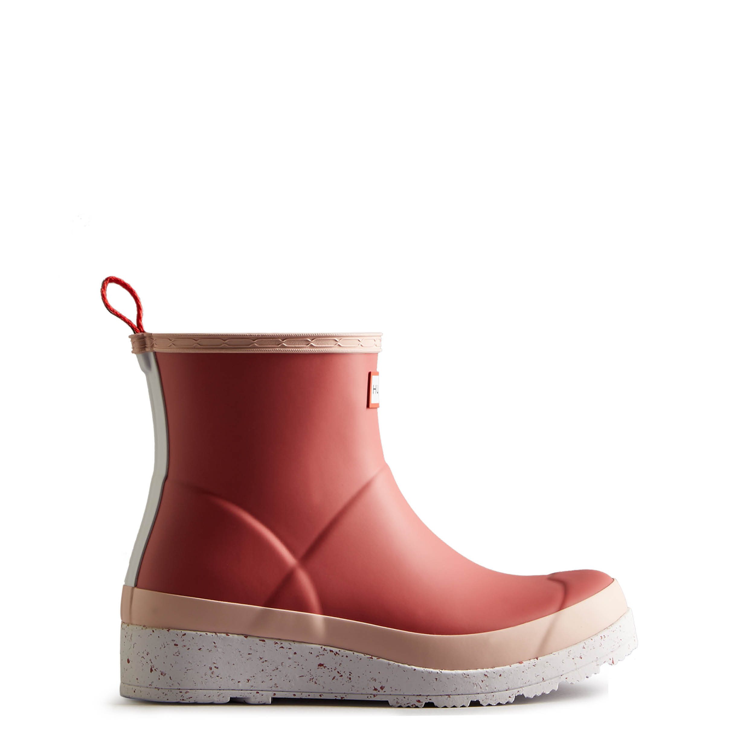 Glenmore rose Women's Play Short Speckle Rain Boots