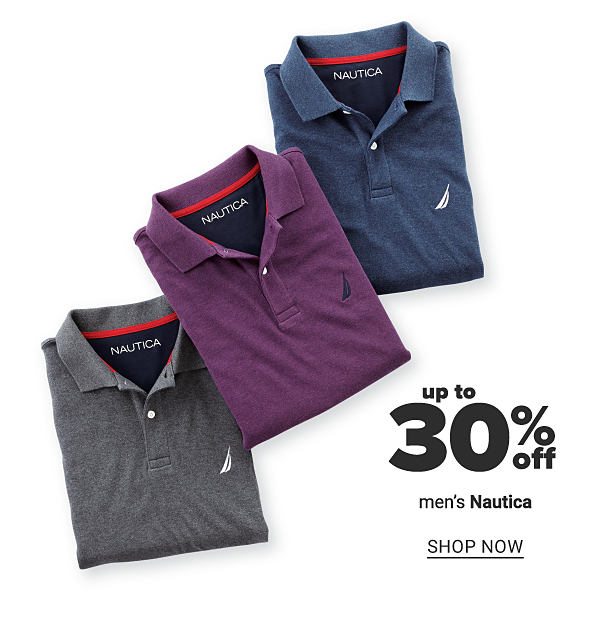 Up to 30% off Men's Nautica - Shop Now