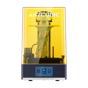 Anycubic® Photon M3 Plus LCD SLA 3D Printer 6K Resolution Fast Printing 245x197x122mm Printing Size Anycubic Cloud One Touch Printing Smart Resin Filling