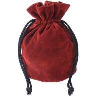 Soft Suede Drawstring Pouch