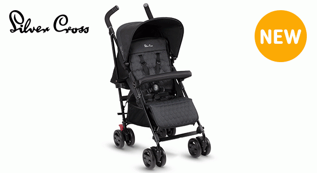 Silver Cross Pop Stroller Black