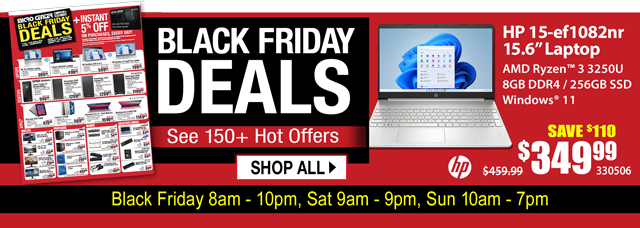 Black Friday DEALS - See 150+ Shop All